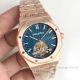 Swiss Replica Audemars Piguet Royal Oak Extra-Thin Tourbillon 2924 Watch Rose Gold Blue Dial (2)_th.jpg